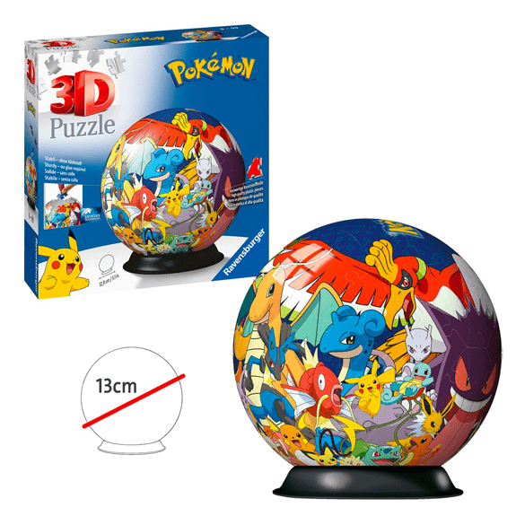 Ravensburger Pokemon 72 Piece 3D Jigsaw Puzzle - Lennies Toys