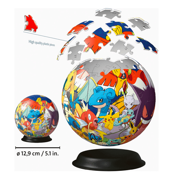 Ravensburger Pokemon 72 Piece 3D Jigsaw Puzzle - Lennies Toys
