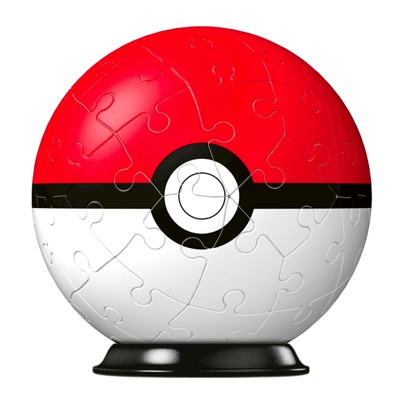 Ravensburger Pokémon Pokeball 54 Piece 3D Puzzle - Lennies Toys