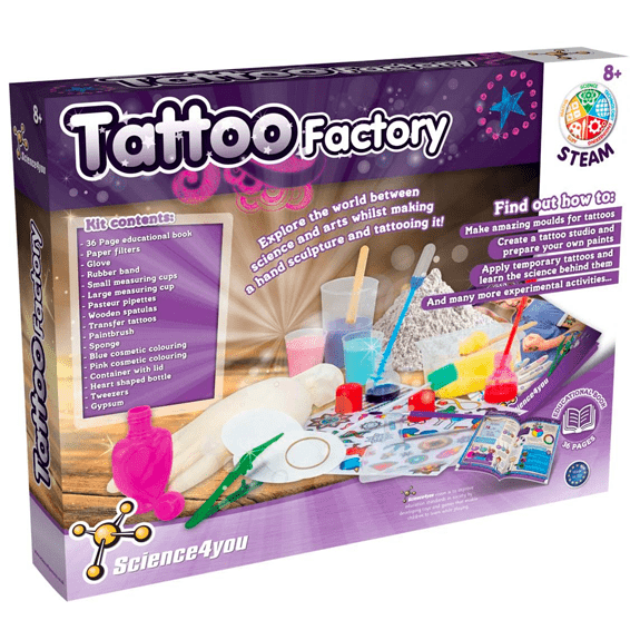Science4You- Tattoo Factory - Lennies Toys
