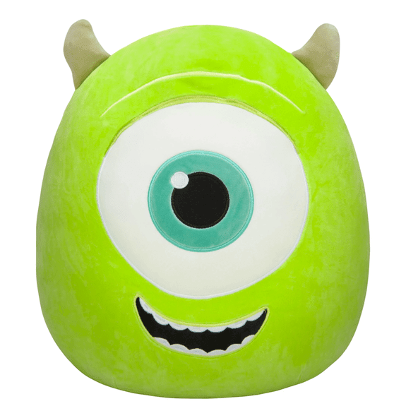 Squishmallow Kellytoy Plush 14" Disney's Monster Inc: Mike Wazowski - Lennies Toys