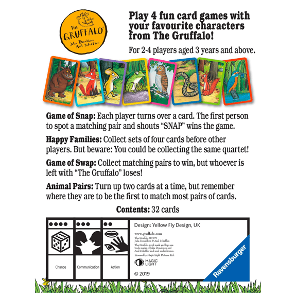 Ravensburger: The Gruffalo Card Games - Lennies Toys