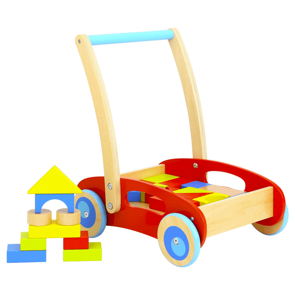 Tooky Toy's Wooden Baby Walker - Lennies Toys