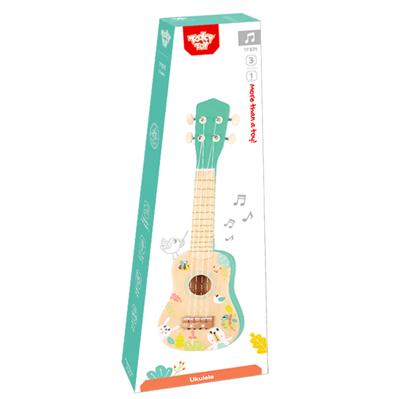 Tooky Toy's Wooden Ukulele - Lennies Toys