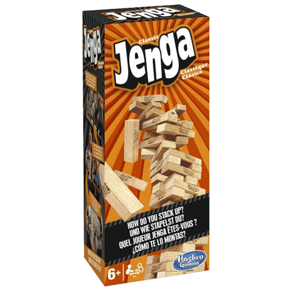 Hasbro: Classic Jenga — Board & Card Games
