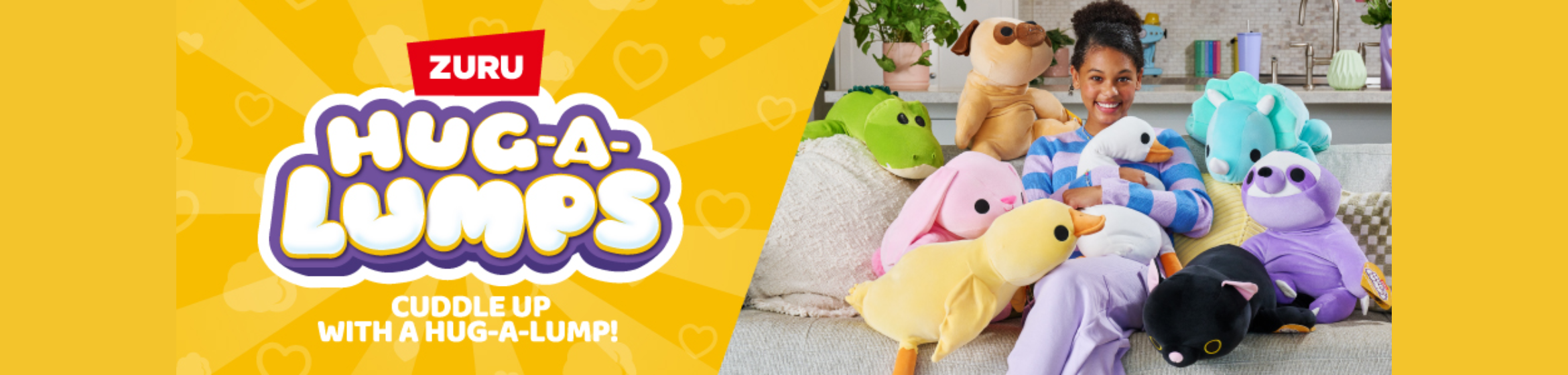 ZURU Hug-a-Lumps Weighted Plush Toys | Lennie’s Toys