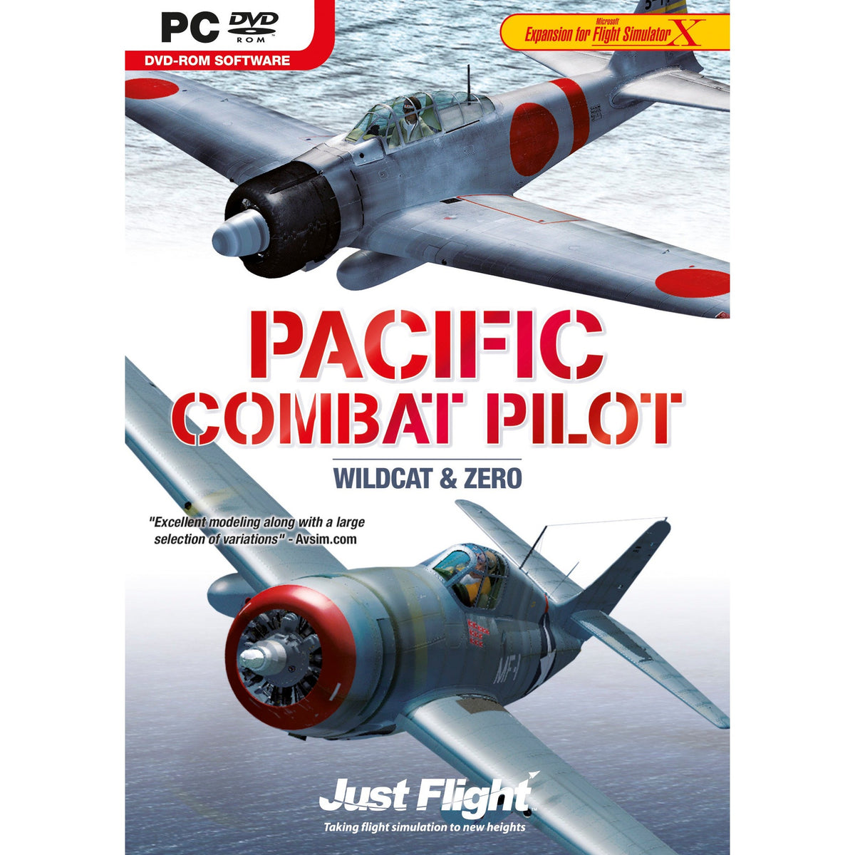 Just Flight Pacific Combat Pilot for FSX PC (Disc)