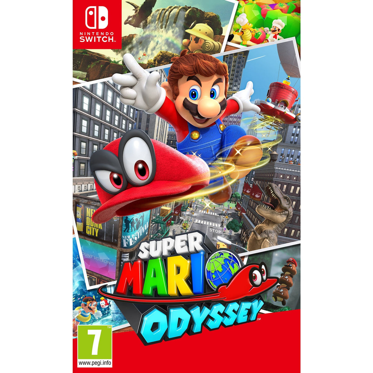 Super Mario Odyssey for Nintendo Switch (Disc)