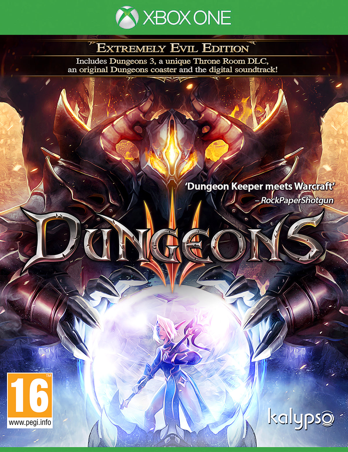 Dungeons III: Extremely Evil Edition for Xbox One (Disc)