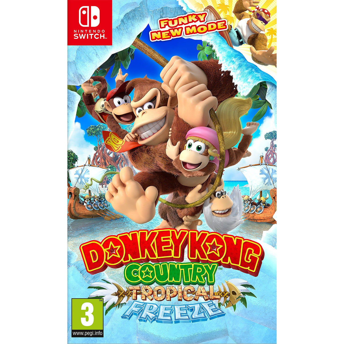 Donkey Kong Country: Tropical Freeze for Nintendo Switch (Disc)