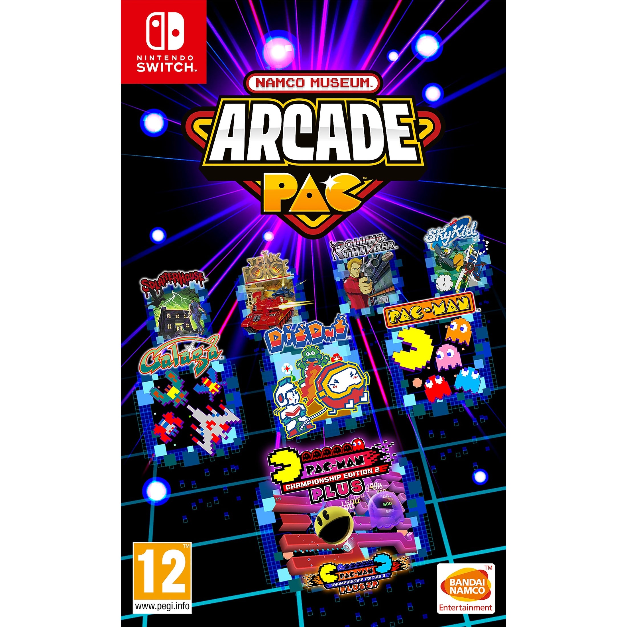 Namco Museum Arcade Pac - Nintendo Switch Game Collection