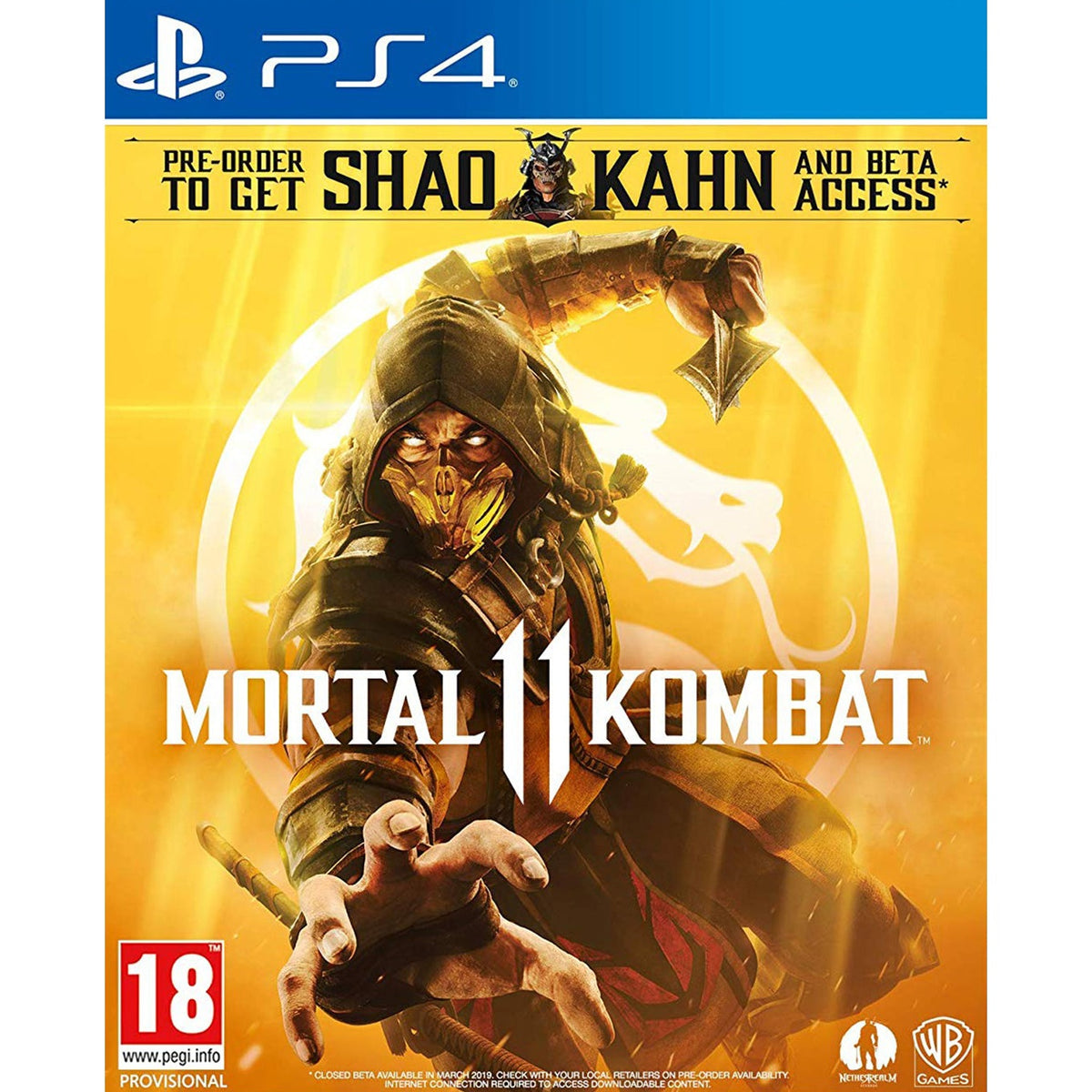 Mortal Kombat 11 for PlayStation 4 (Disc)