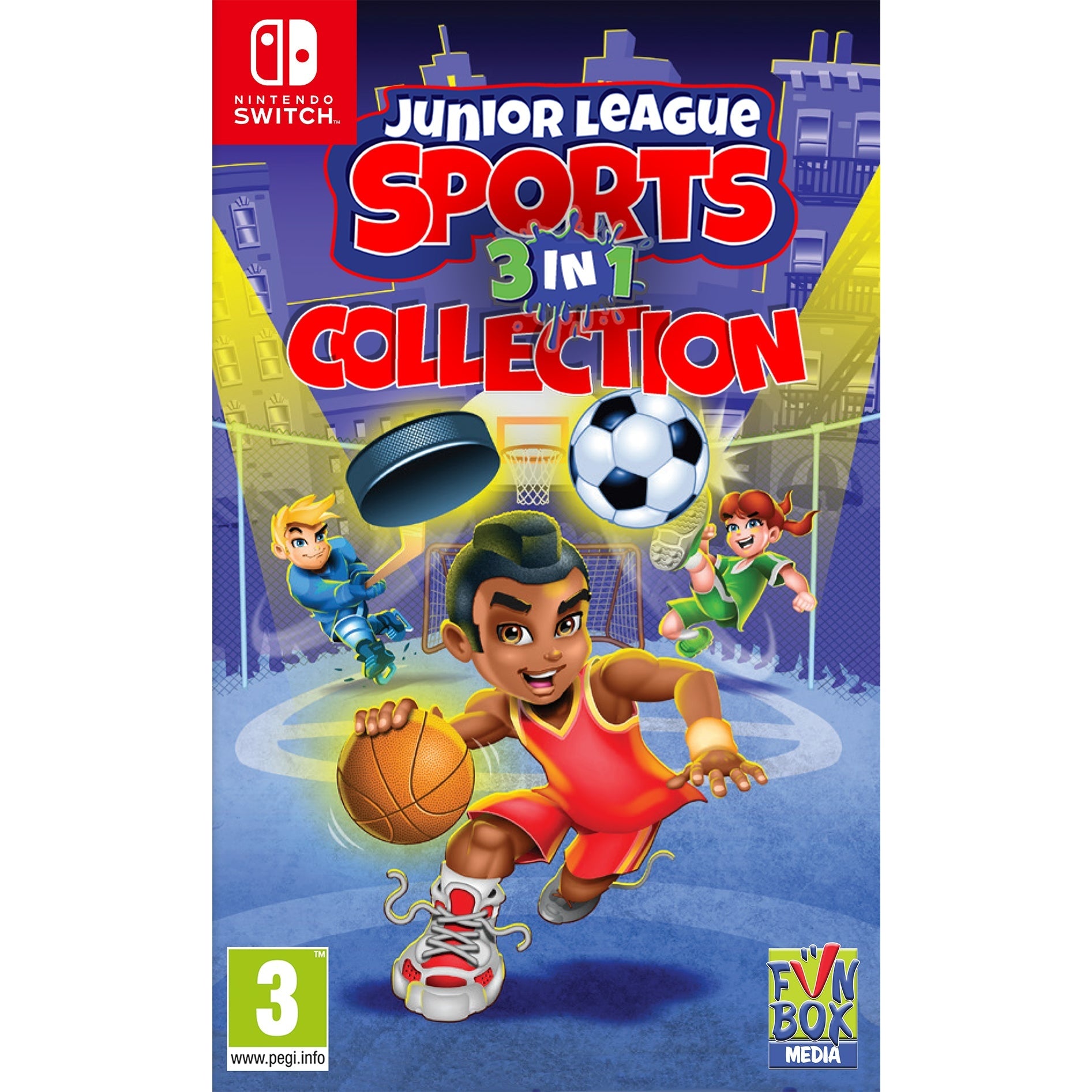 Junior League Sports 3 In 1 - Nintendo Switch Game