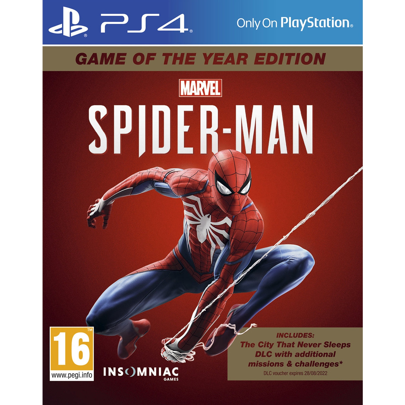 Spider Man Goty - Playstation 4