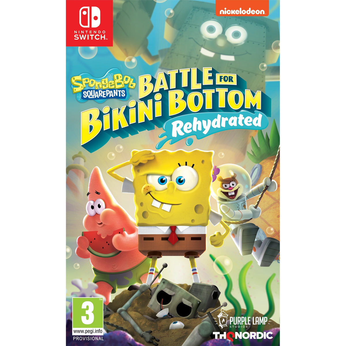SpongeBob SquarePants: Battle for Bikini Bottom – Rehydrated for Nintendo Switch (Disc)