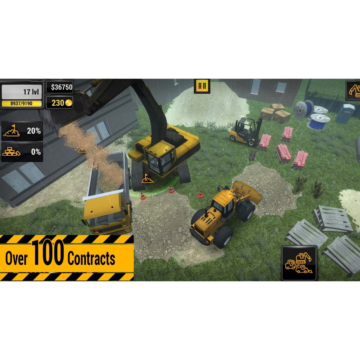 Construction Machines Simulator for Nintendo Switch (Disc)