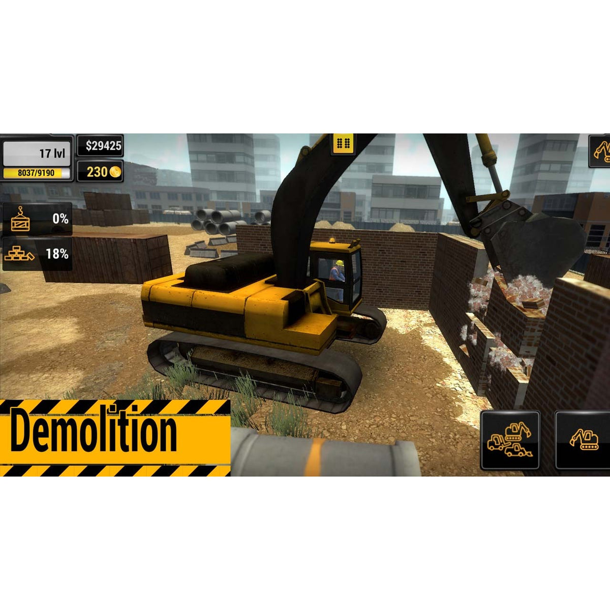 Construction Machines Simulator for Nintendo Switch (Disc)