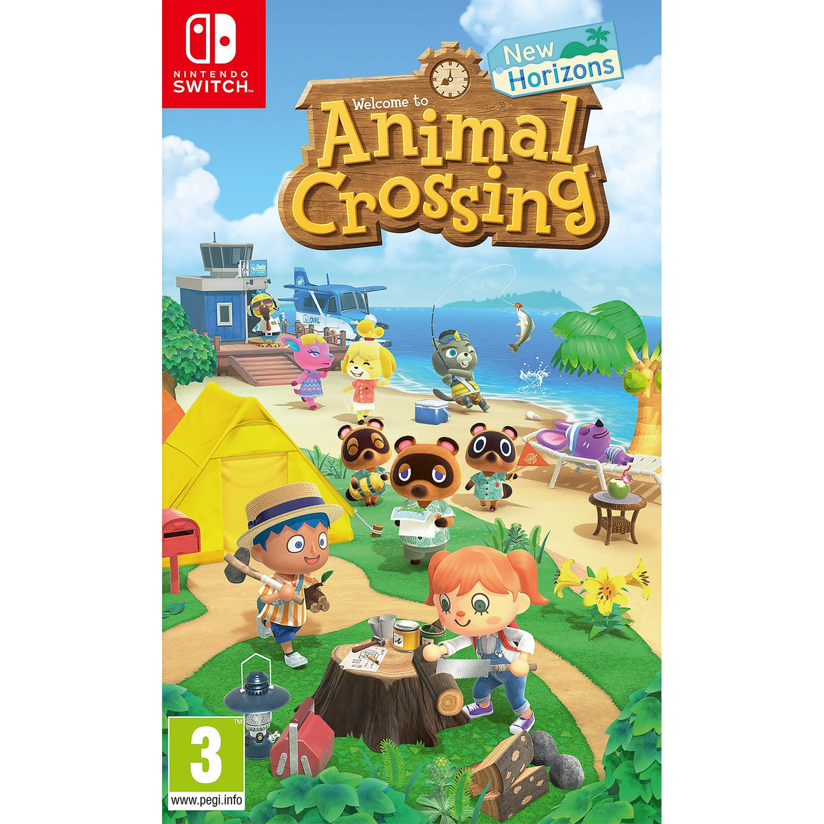 Animal Crossing: New Horizons for Nintendo Switch (Disc)