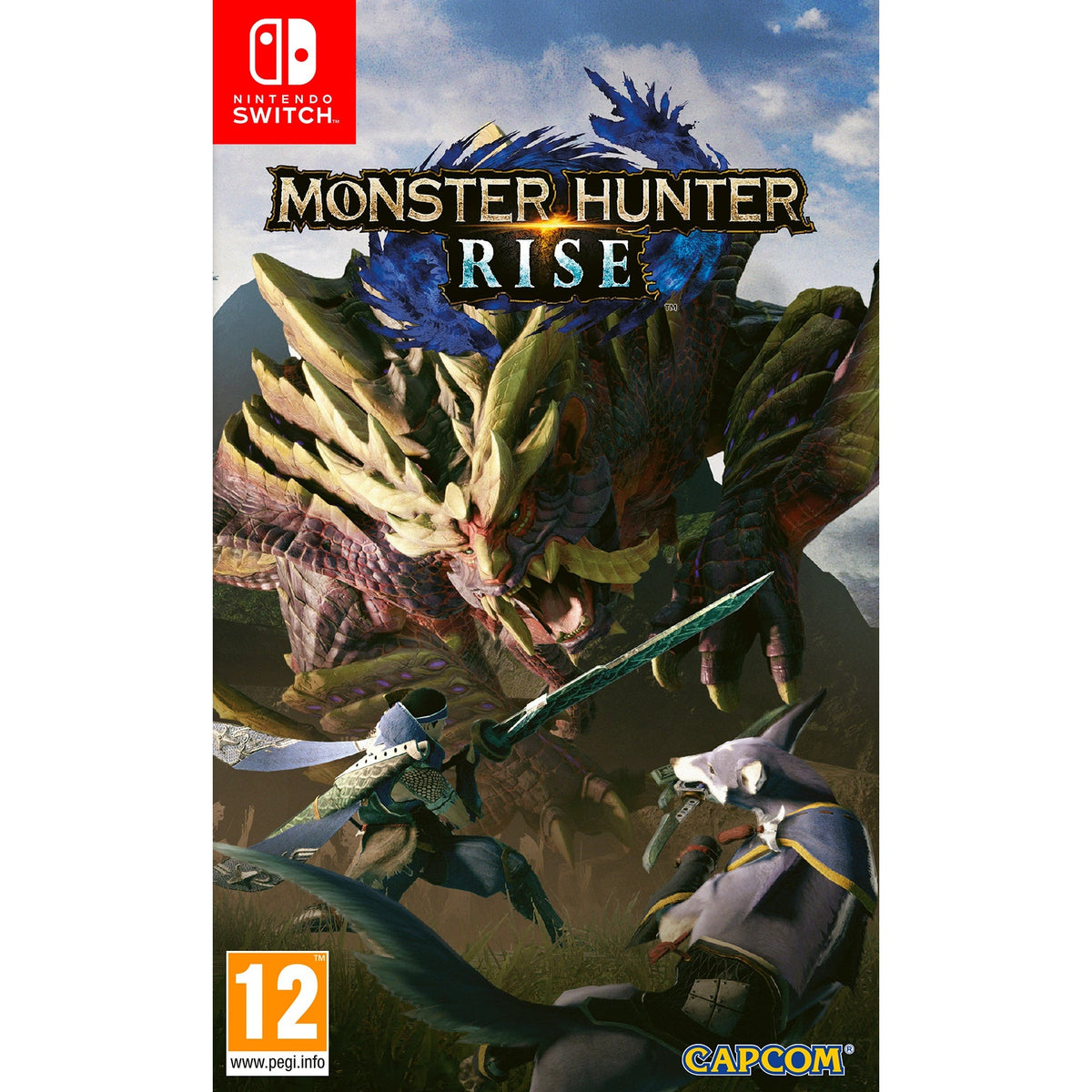 Monster Hunter Rise for Nintendo Switch (Disc)