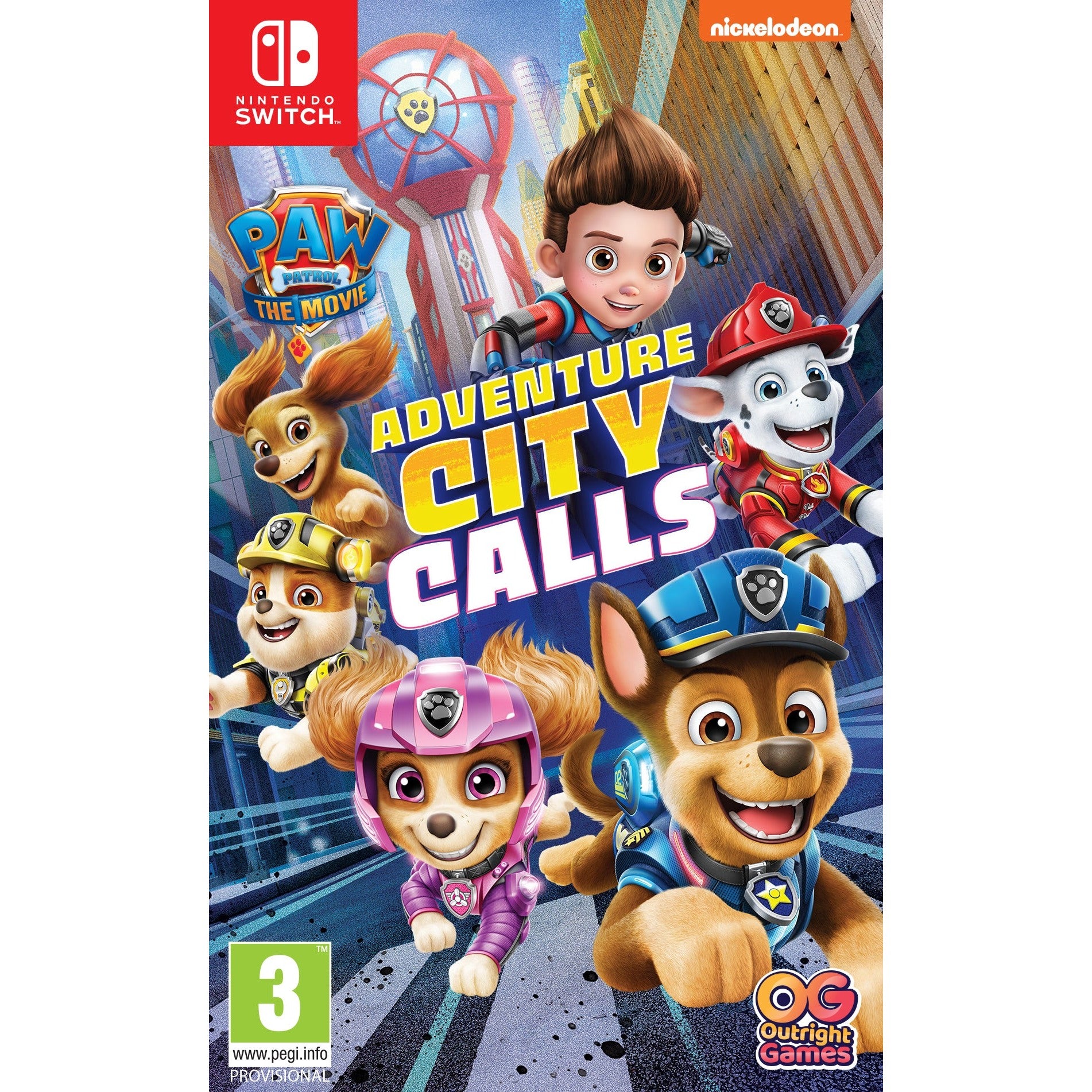 Paw Patrol Adv City Calls - Nintendo Switch Game