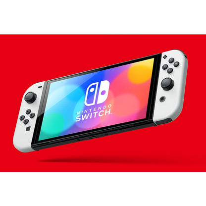 Nintendo Switch – OLED Model Console with White Joy-Con