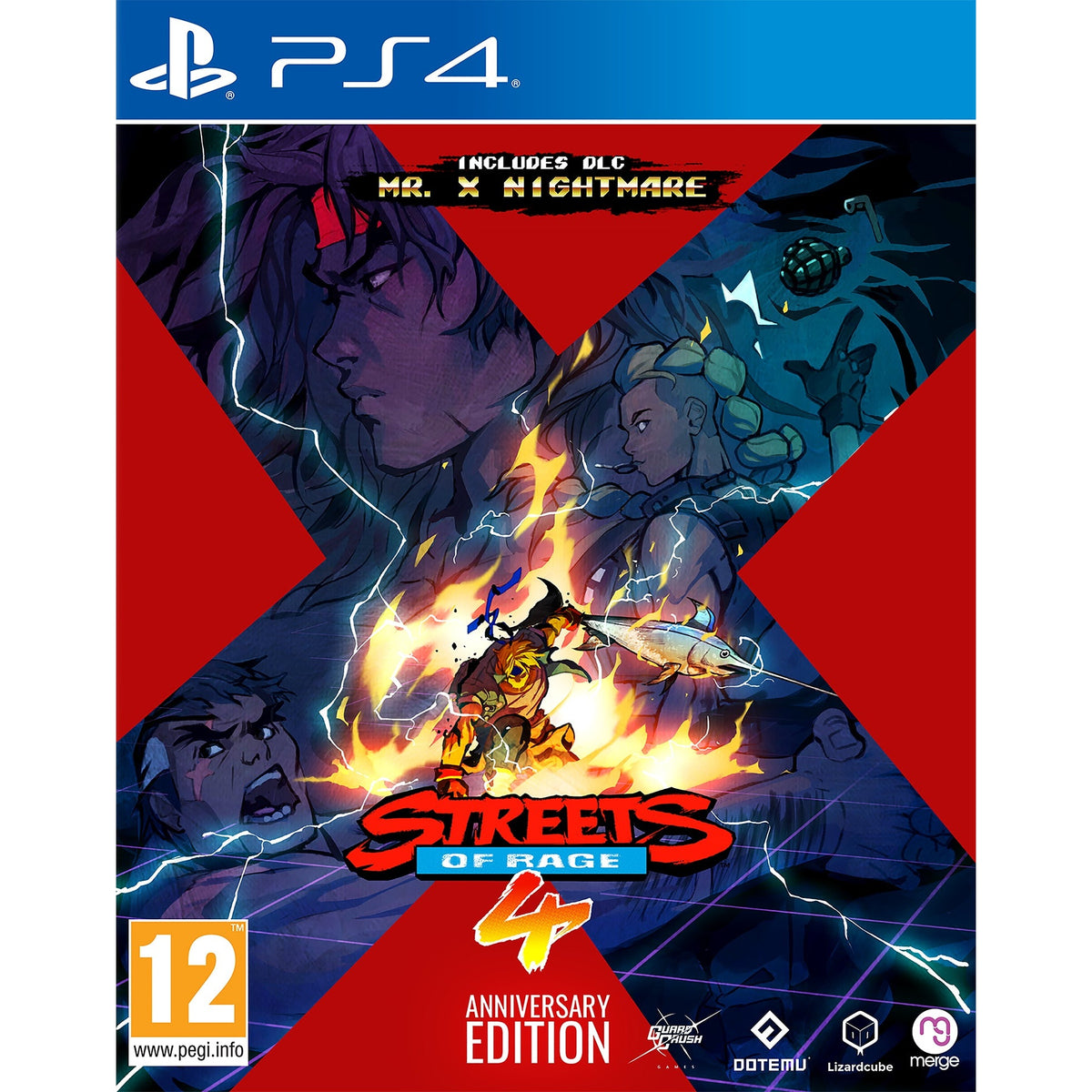Streets of Rage 4 Anniversary Edition for PlayStation 4 (Disc)