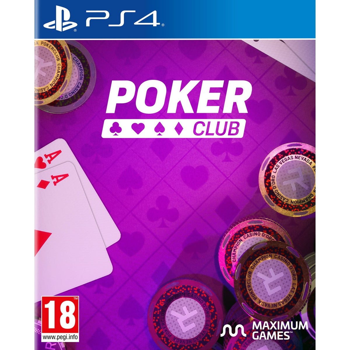 Poker Club for PlayStation 4 (Disc)