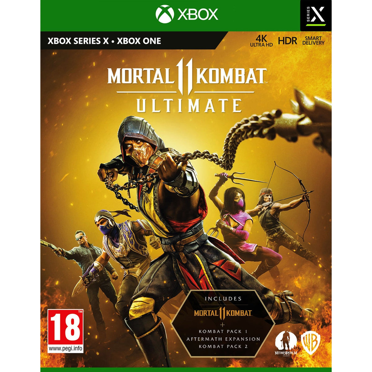Mortal Kombat 11 Ultimate for Xbox One & Xbox Series X (Disc)