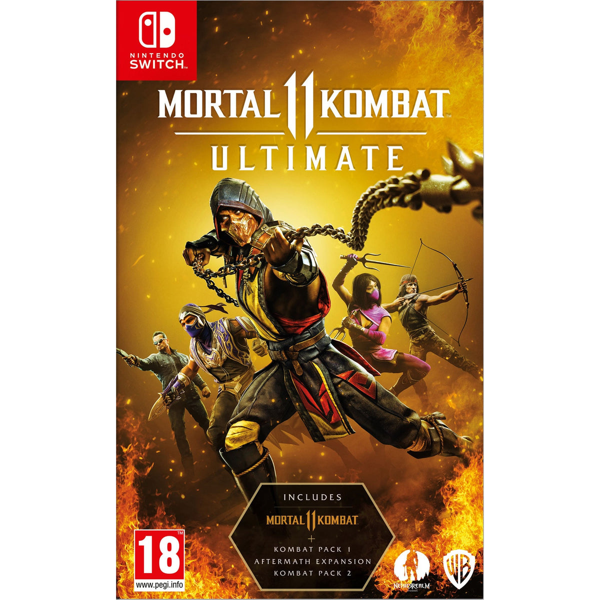 Mortal Kombat 11 Ultimate Nintendo Switch (Code in Box)