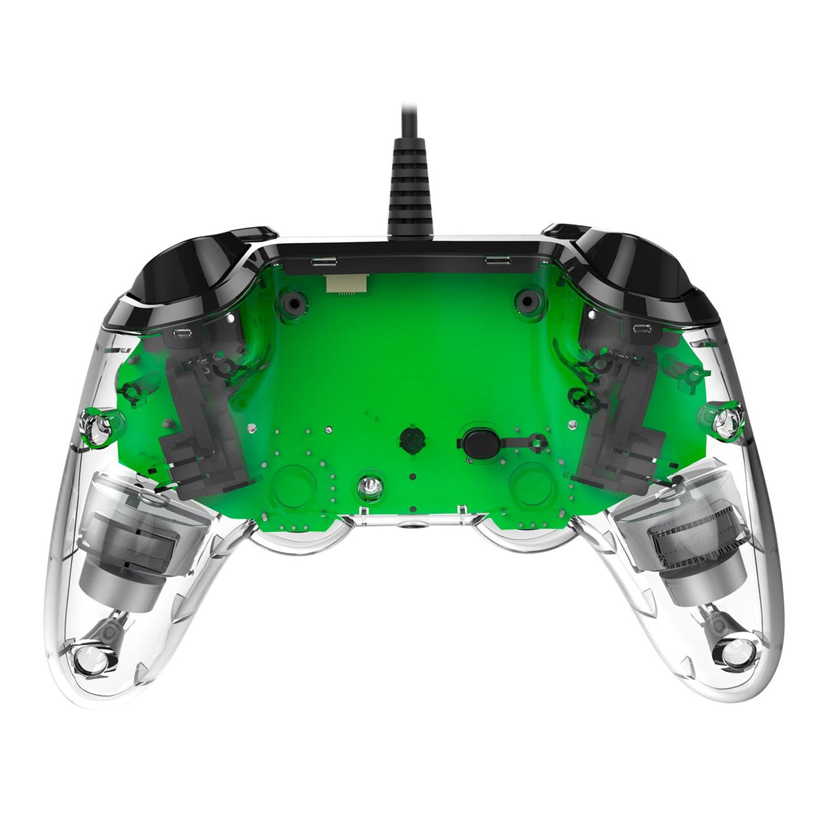 Nacon Wired Illuminated Compact Controller for PS4 - Green