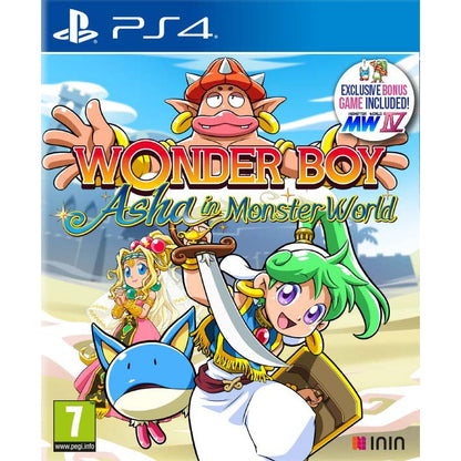 Wonder Boy: Asha in Monster World for PlayStation 4 (Disc)
