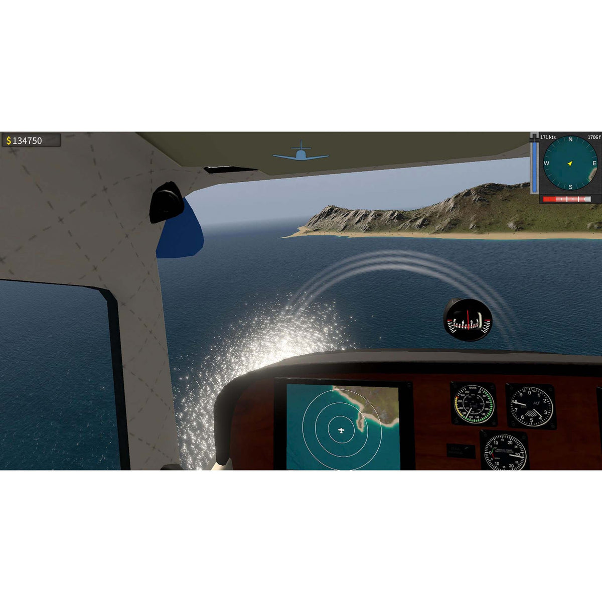 Coastline Flight Simulator for PlayStation 5 (Disc)