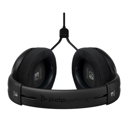 PDP LVL40 Black Wired Stereo Gaming Headset for Nintendo Switch