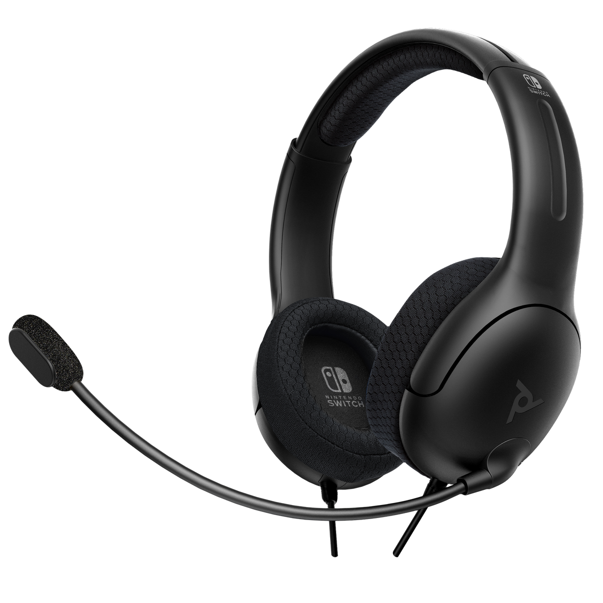 PDP LVL40 Black Wired Stereo Gaming Headset for Nintendo Switch
