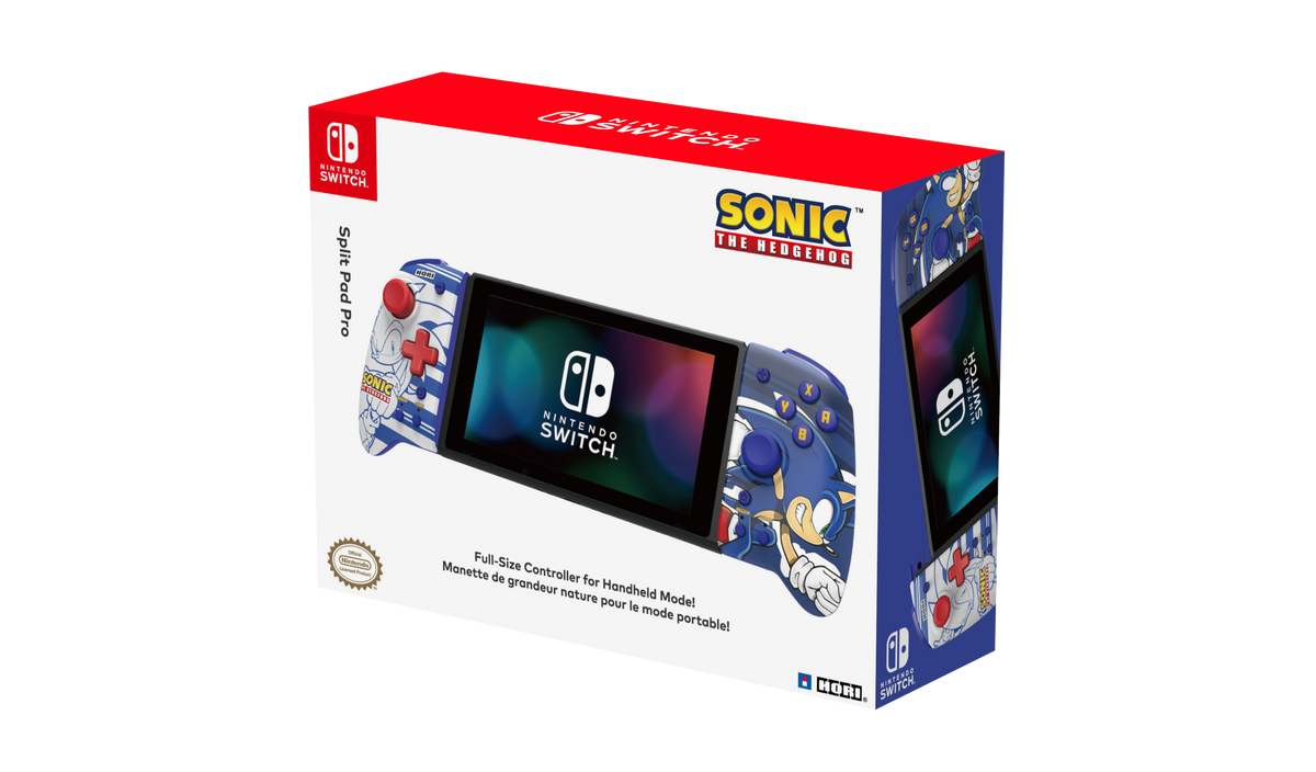 HORI Split Pad Pro Sonic the Hedgehog Controller for Nintendo Switch