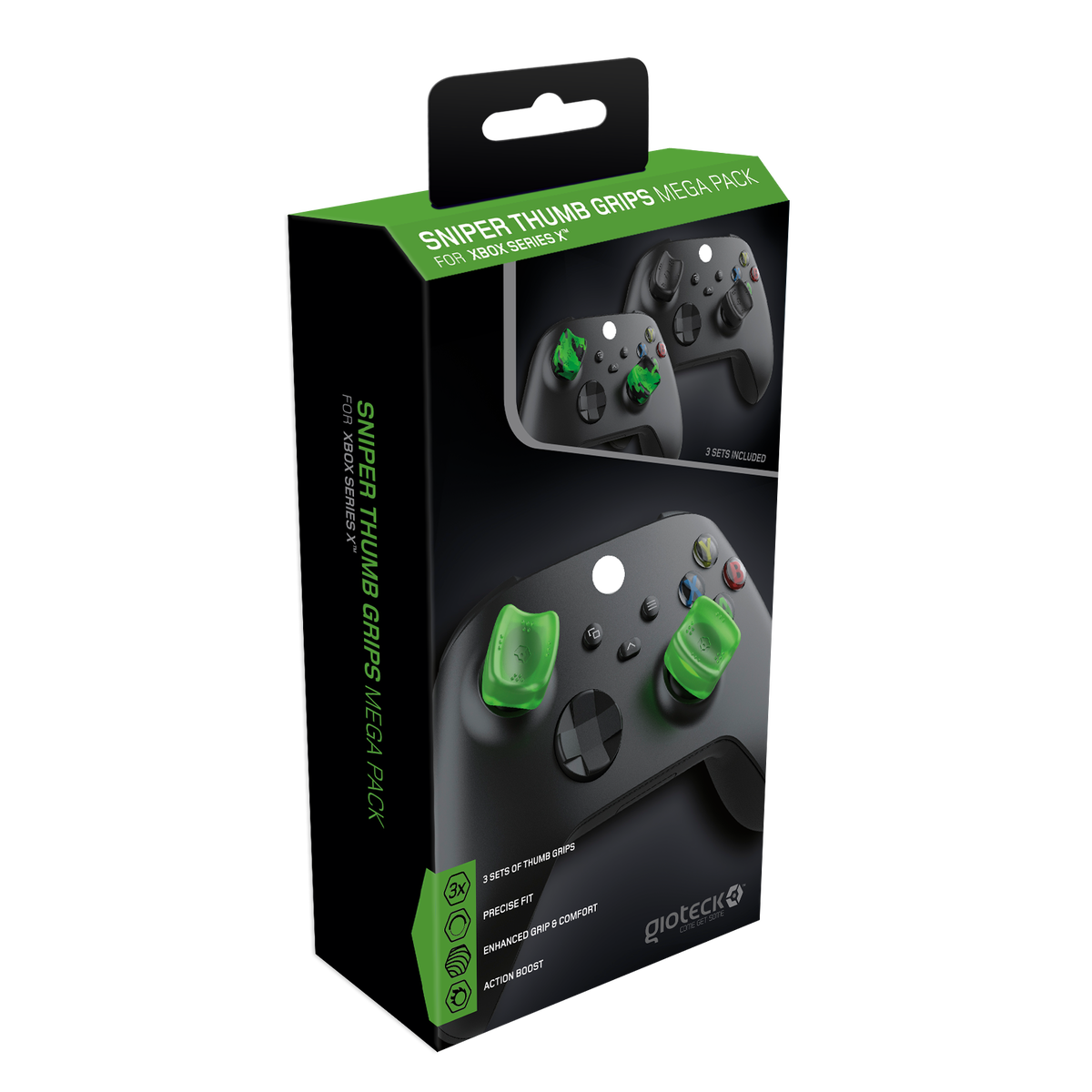 Gioteck Sniper Thumb Grips Mega Pack for Xbox Series X|S