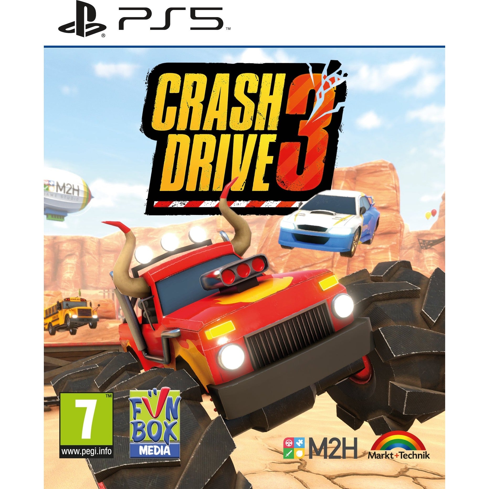 Crash Drive 3 - Playstation 5: Epic Car Stunt Adventure