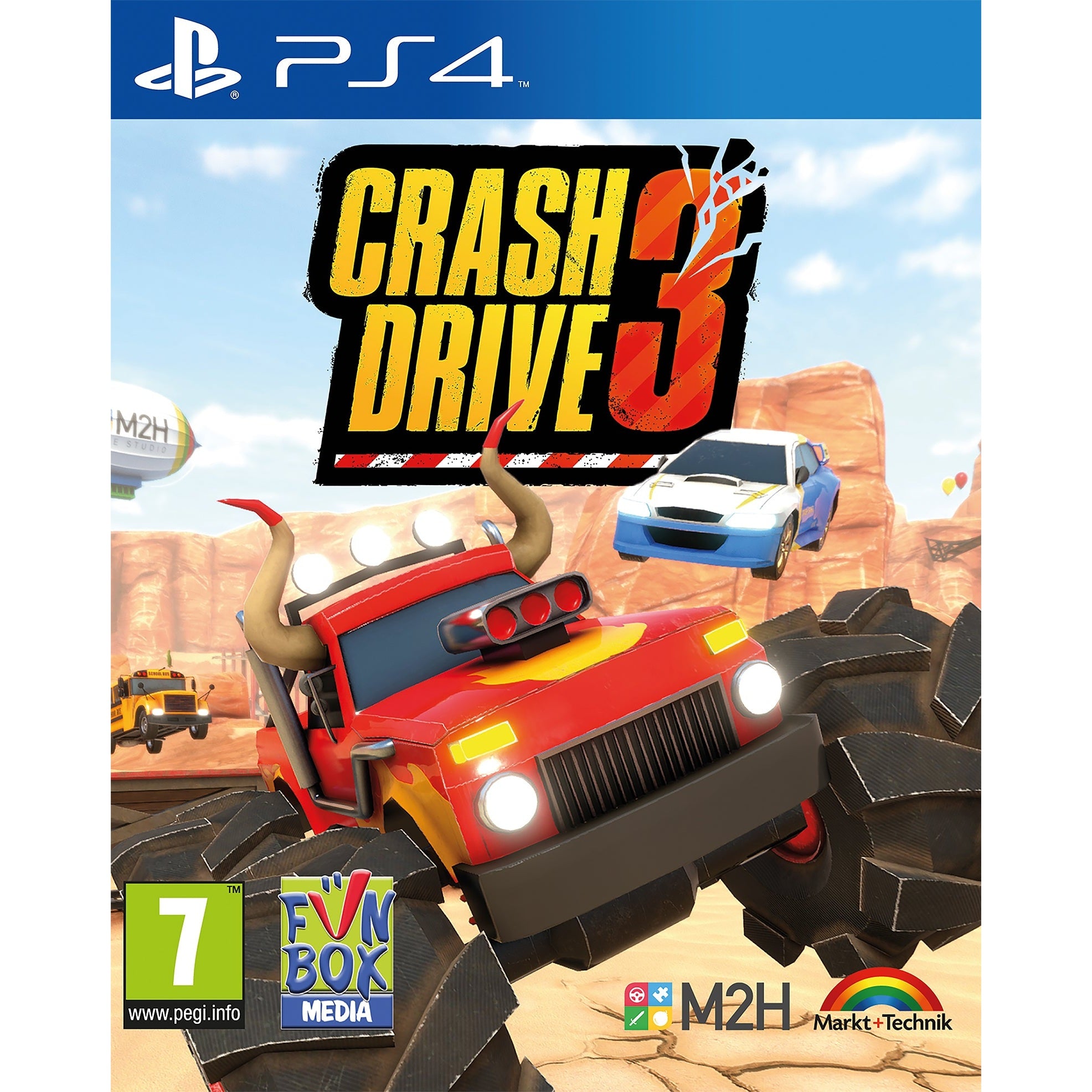 Crash Drive 3 - Playstation 4: Ultimate Car Stunting Adventure