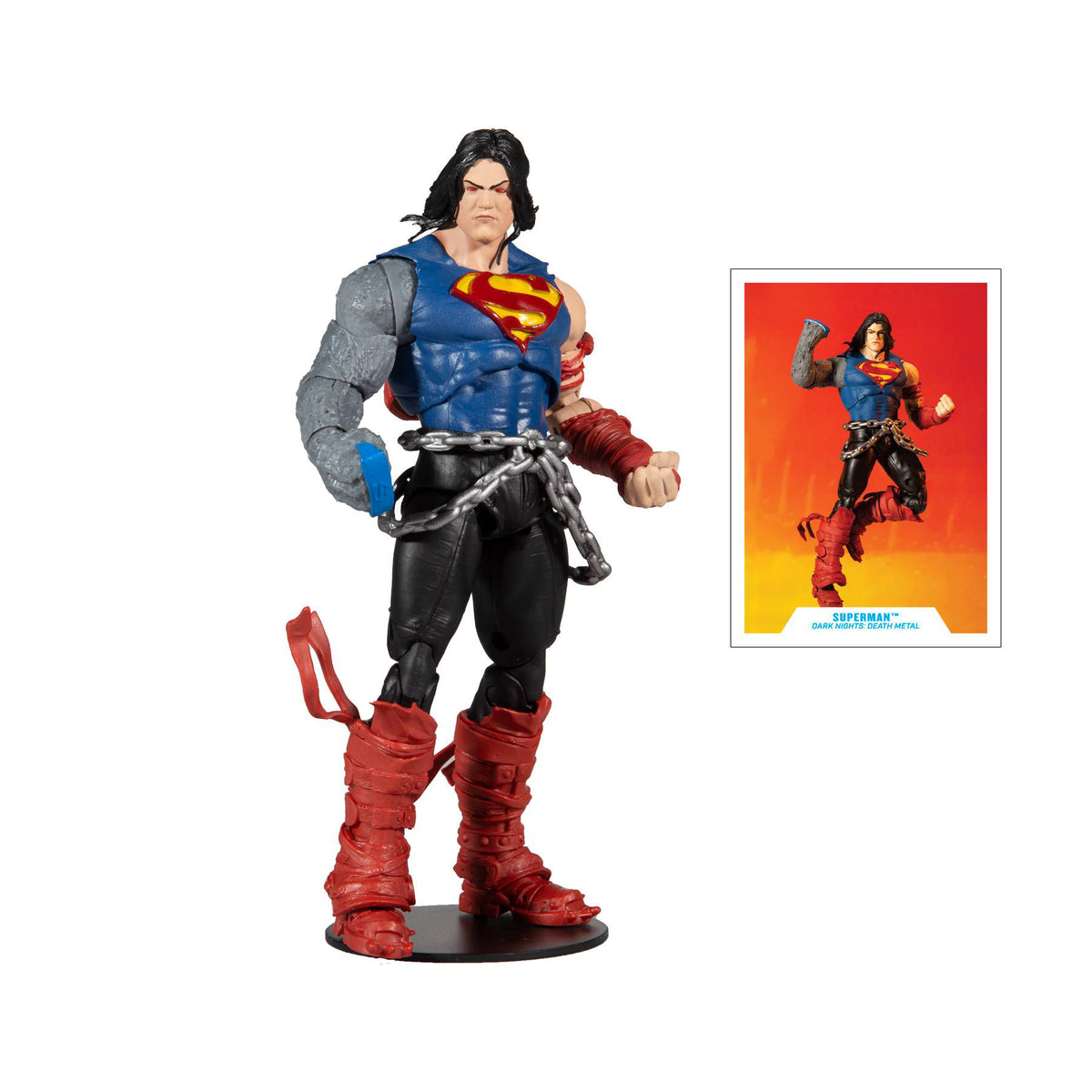 McFarlane Toys DC Multiverse Dark Nights: Death Metal Superman 7-Inch Action Figure