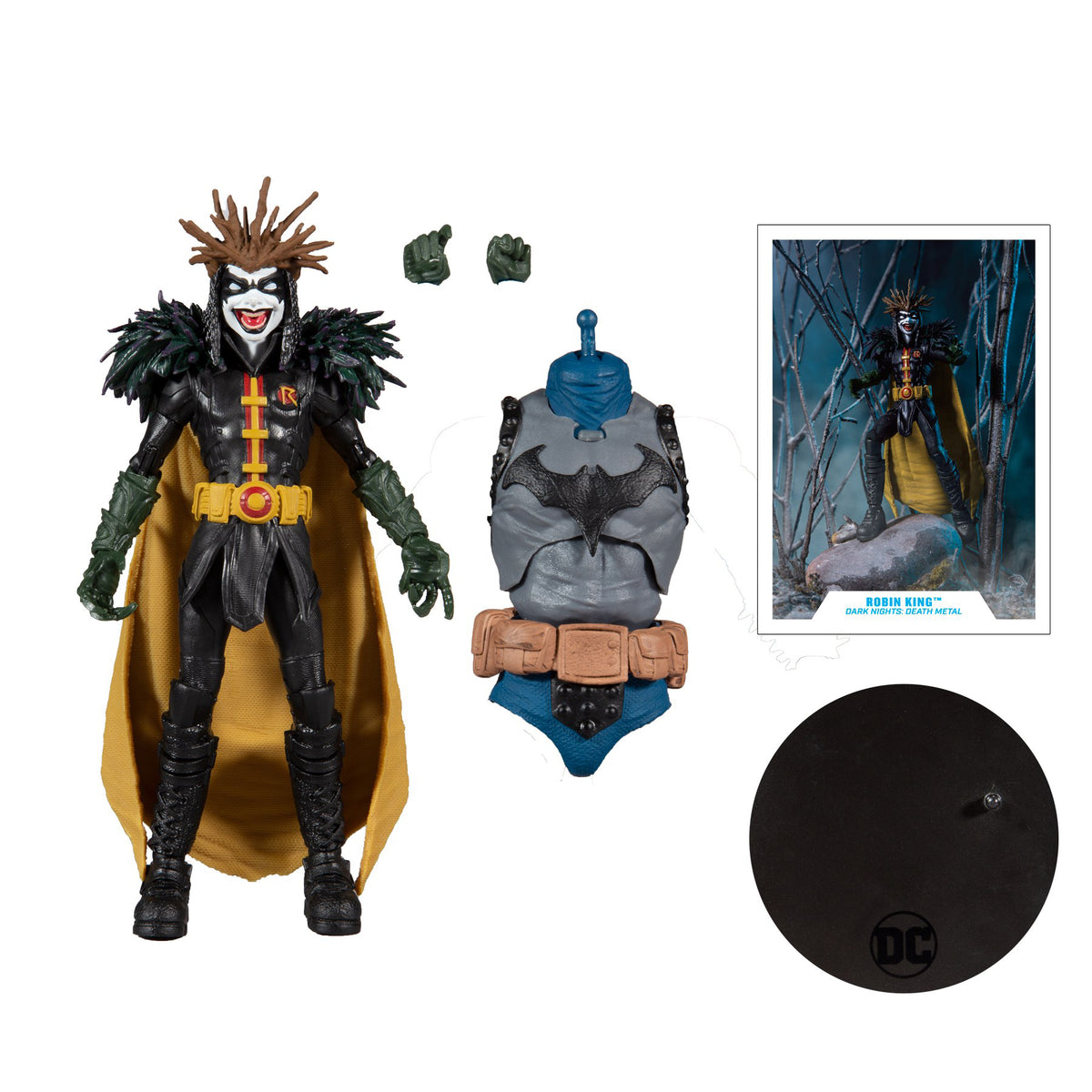 McFarlane Toys DC Multiverse Dark Nights: Death Metal Robin King 7-Inch Action Figure