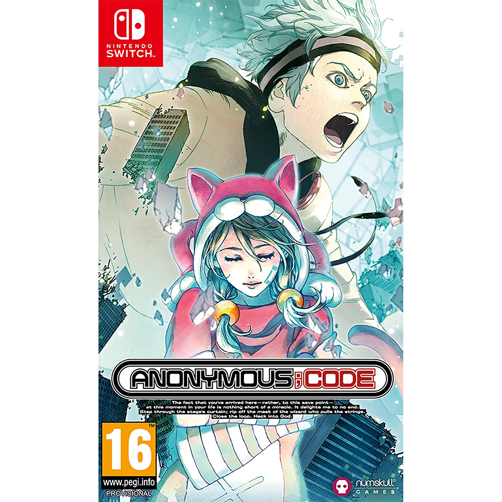 Anonymous Code Steelbook Le - Nintendo Switch Edition