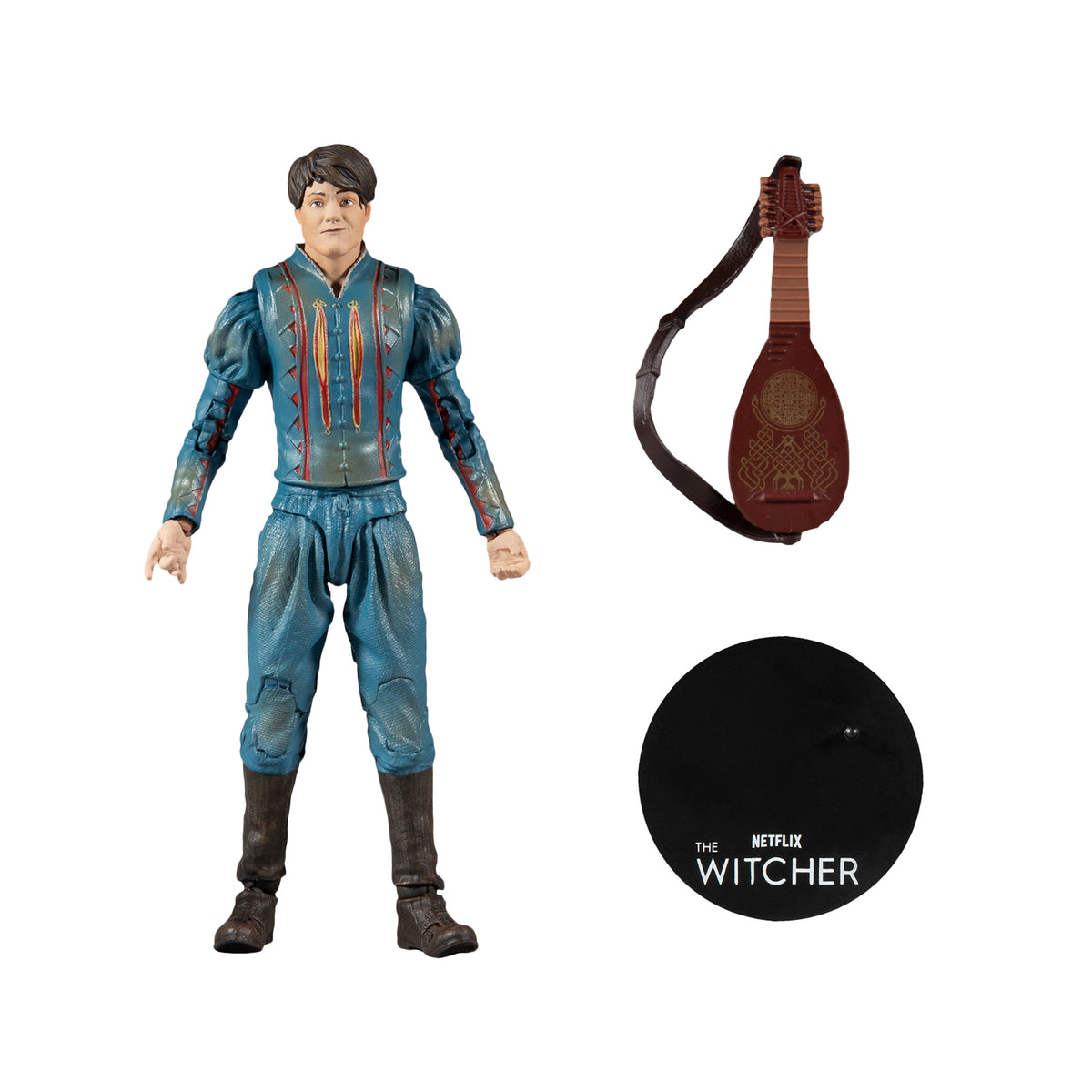 McFarlane Toys The Witcher Netflix Jaskier Season 1 7-Inch Action Figure (Chance of Chase)