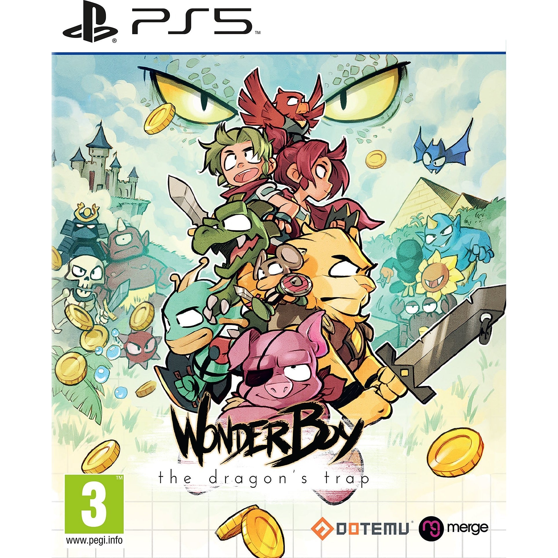 Wonder Boy The Dragons Trap - Playstation 5 Adventure Game