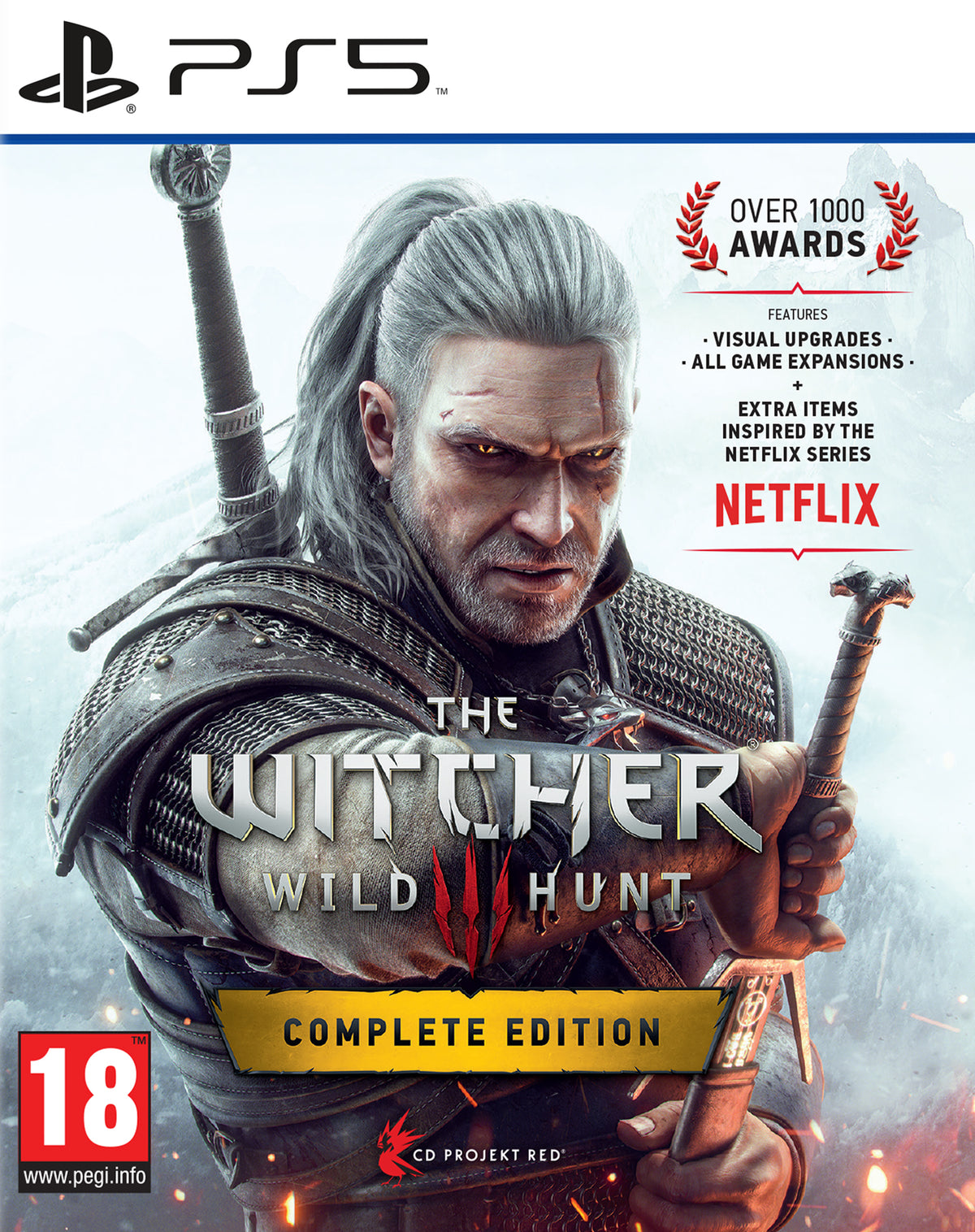 The Witcher 3: Wild Hunt Complete Edition for PlayStation 5 (Disc)