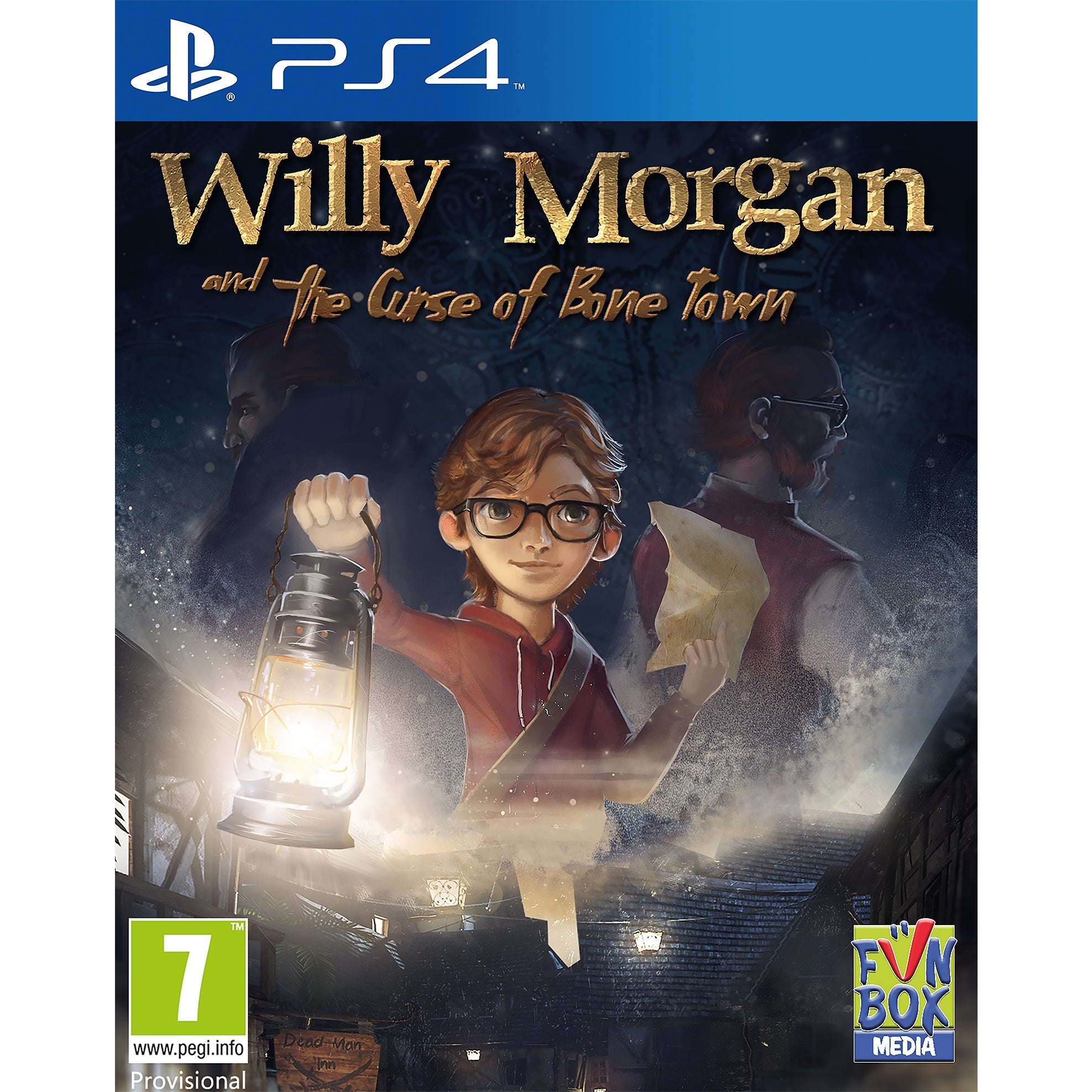 Willy Morgan Curse Bone Town - Playstation 4 Adventure Game