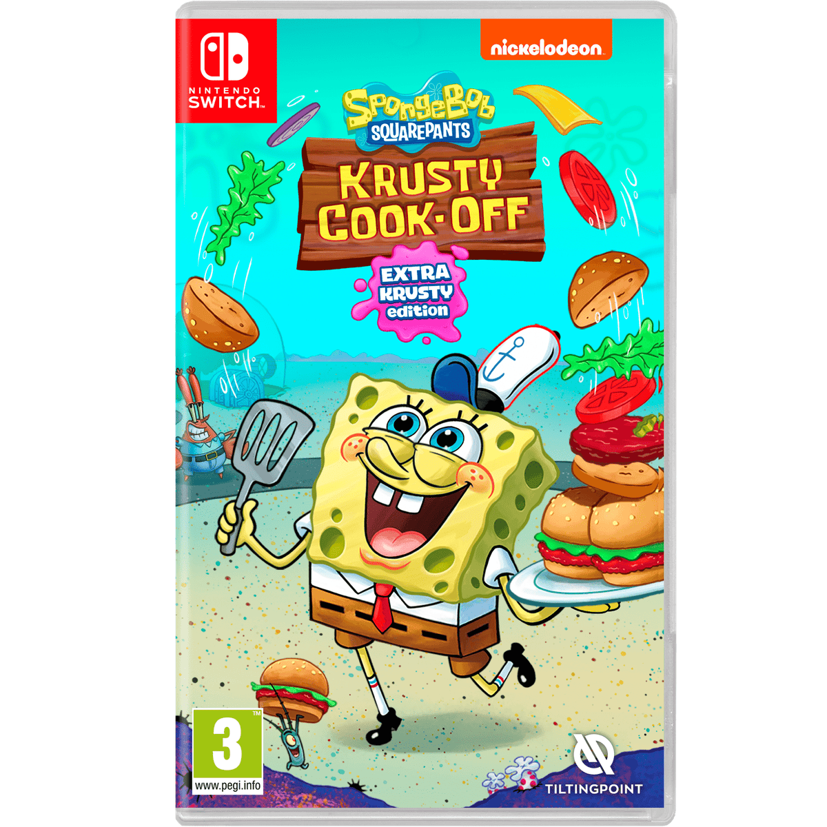 SpongeBob SquarePants: Krusty Cook-Off – Extra Krusty Edition for Nintendo Switch (Disc)