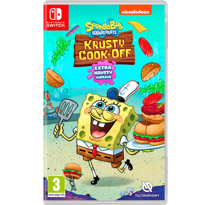 SpongeBob SquarePants: Krusty Cook-Off – Extra Krusty Edition for Nintendo Switch (Disc)