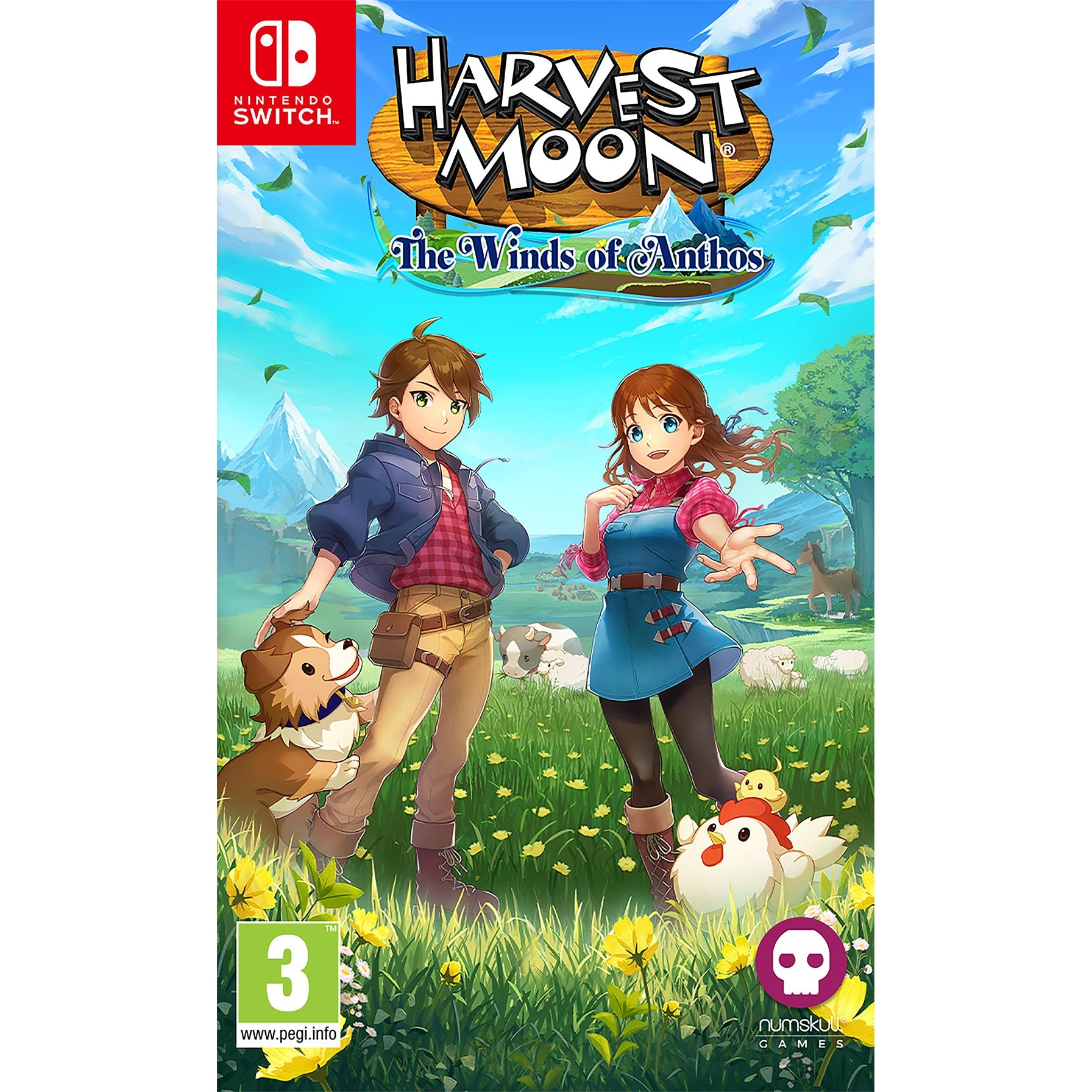 Harvest Moon Winds Of Anthos - Nintendo Switch Game