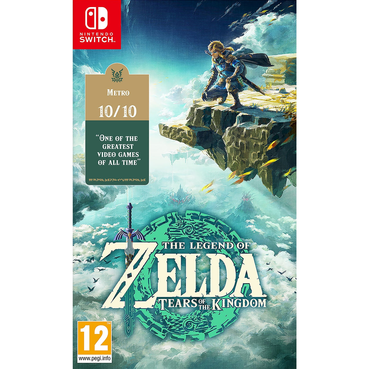 The Legend of Zelda: Tears of the Kingdom for Nintendo Switch (Disc)