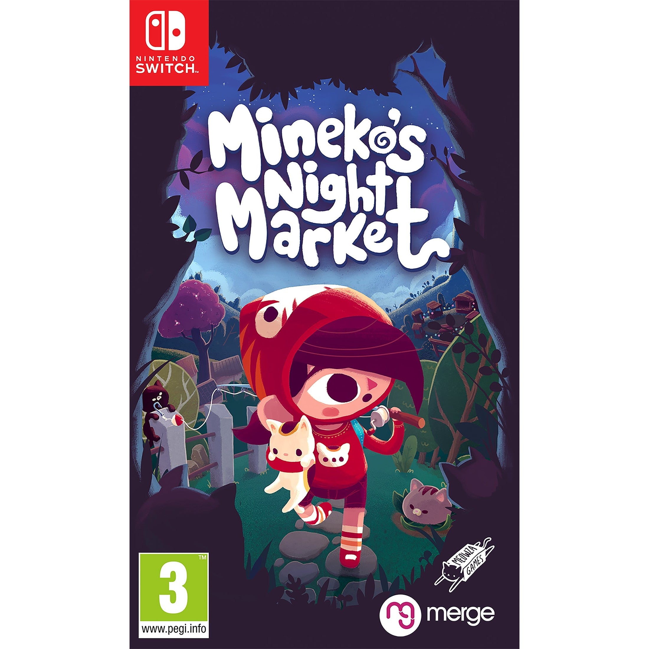 Mineko's Night Market - Nintendo Switch Game for Fun Adventures